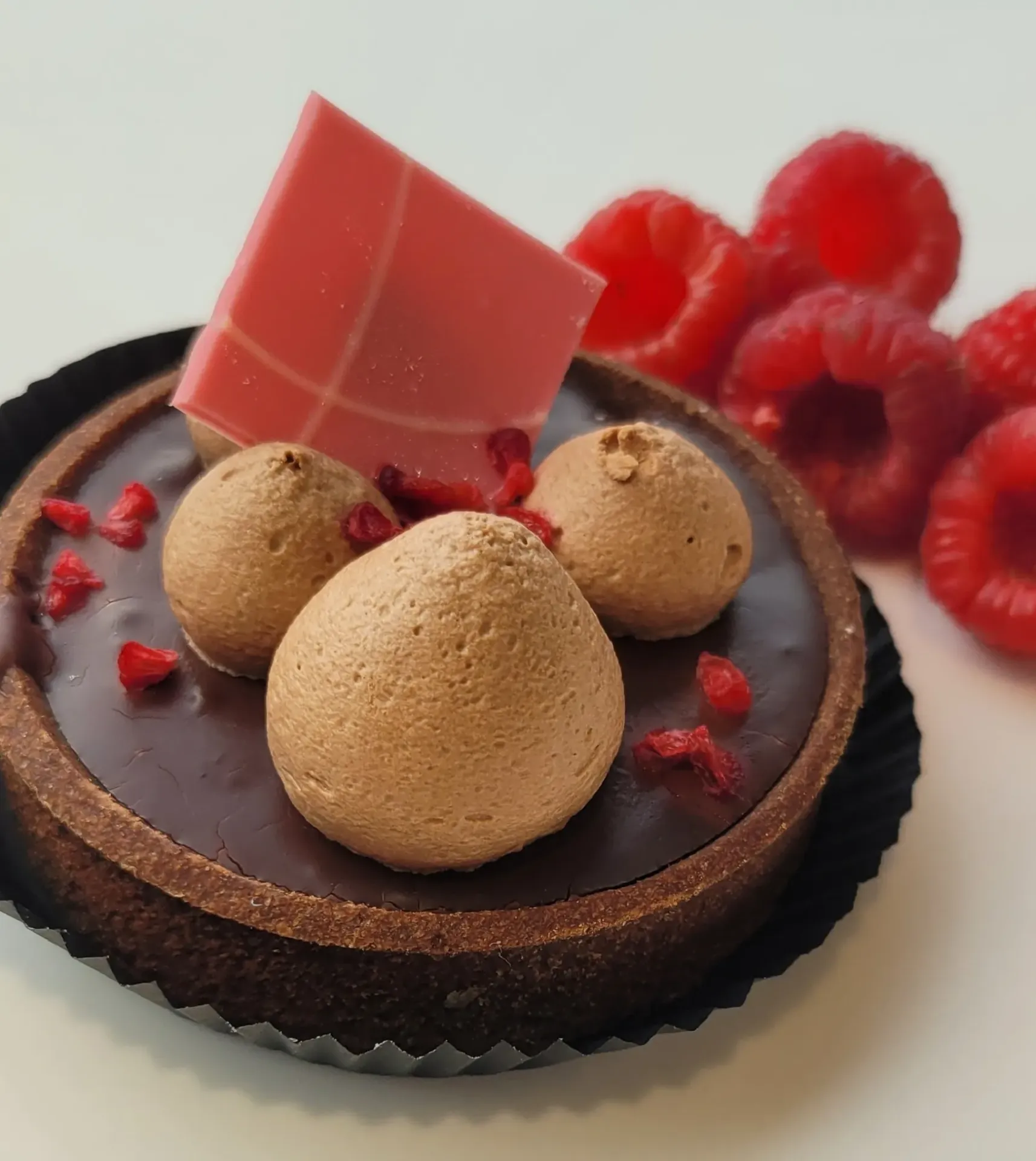 TARTELETTE Framboise Brune
