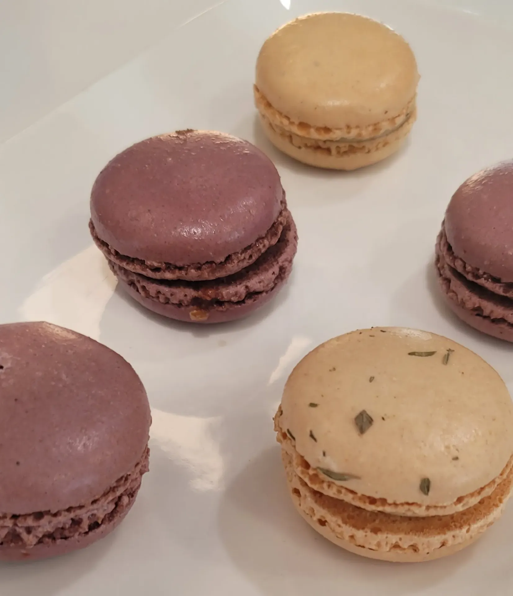 [729] BOITE DE 6 MACARONS SALES